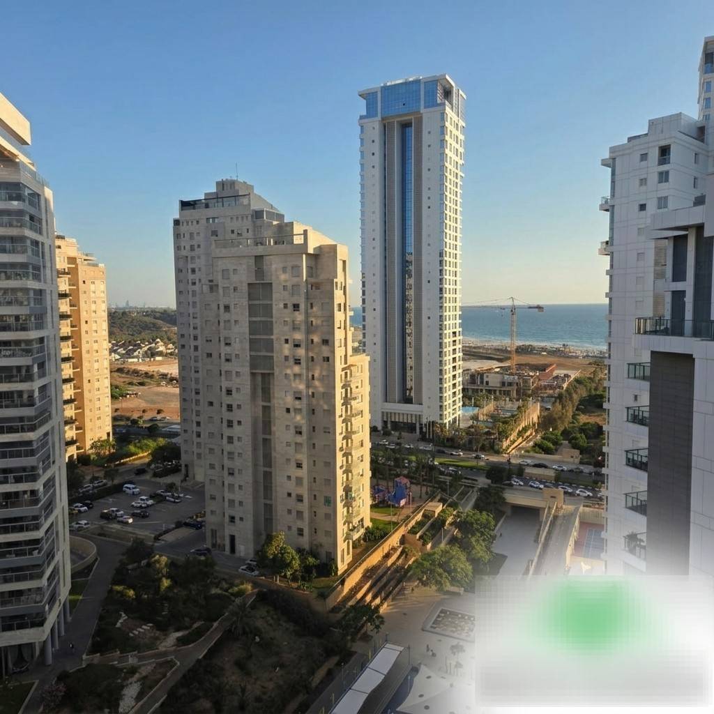 Superbe appartement de 5 pièces dans le projet דמרי ספירט, à Ir Yamim
